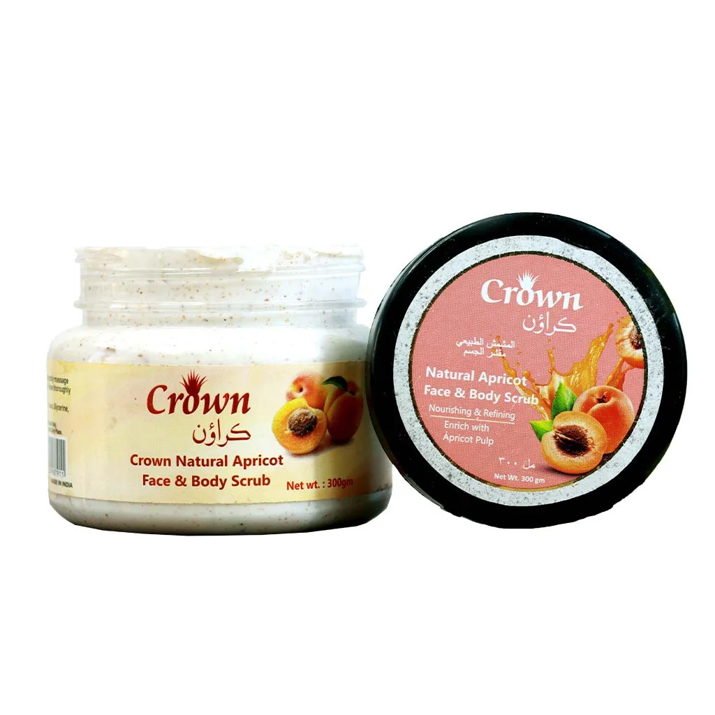Crown Natural Apricot Body Scrub